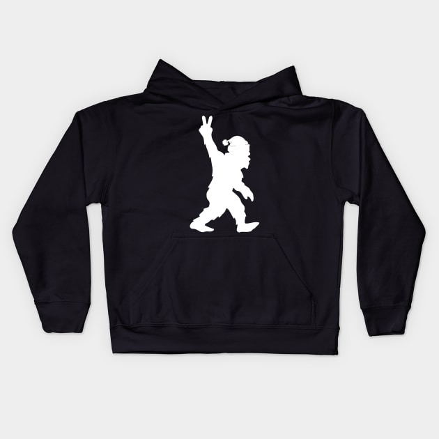 Sasquatch Christmas Kids Hoodie by TeeTypo